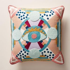 Anthropolgie Embellished Nishi Pillow